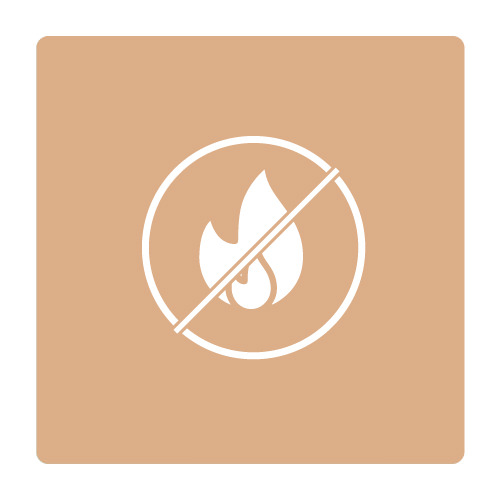No flame retardant additives